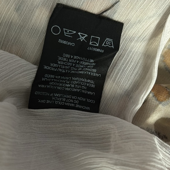 2B Bebe sheer Neutral leopard print maxi dress Sz M - Picture 14 of 16